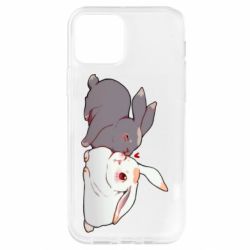 Чехол для iPhone 12 Кролики Вэй и Лань - PrintSalon