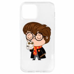 Чехол для iPhone 12 Милый Гарри с совой - PrintSalon