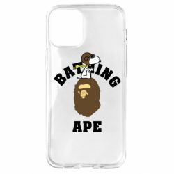 Чехол для iPhone 12 mini A bathing ape peanuts - PrintSalon