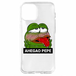 Чехол для iPhone 12 mini Аhegao PePe - PrintSalon