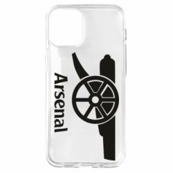 Чехол для iPhone 12 mini Arsenal simple logo - PrintSalon