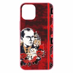 Чохол для iPhone 12 mini Батько наш Бандера Мяу! - PrintSalon