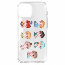 Чехол для iPhone 12 mini BTS cute boys - PrintSalon