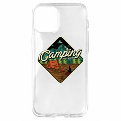 Чехол для iPhone 12 mini Camping and forest - PrintSalon