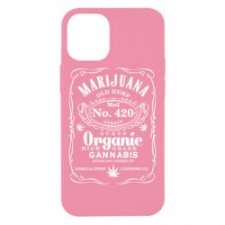 Чохол для iPhone 12 mini Cannabis label - PrintSalon