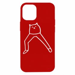 Чехол для iPhone 12 mini Cat in pants - PrintSalon