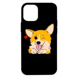 Чехол для iPhone 12 mini Cute Corgi Puppy - PrintSalon