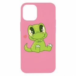 Чехол для iPhone 12 mini Cute dinosaur - PrintSalon