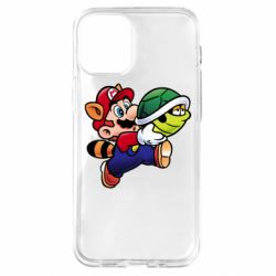Чехол для iPhone 12 mini Cute Mario with turtle - PrintSalon