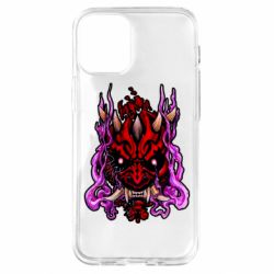 Чехол для iPhone 12 mini Darth Maul Japanese mask - PrintSalon