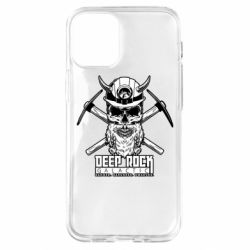 Чехол для iPhone 12 mini Deep Rock Galactic skull - PrintSalon