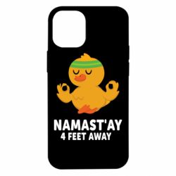 Чехол для iPhone 12 mini Duck Namast'ay Away - PrintSalon