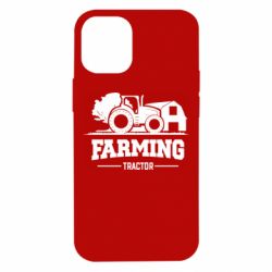 Чехол для iPhone 12 mini Farming Tractor - PrintSalon