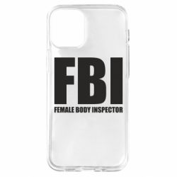 Чехол для iPhone 12 mini FBI - Female Body Inspector - PrintSalon