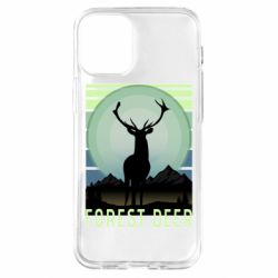 Чехол для iPhone 12 mini Forest deer - PrintSalon