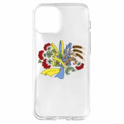 Чохол для iPhone 12 mini Герб колоски і калина - PrintSalon