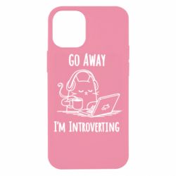 Чехол для iPhone 12 mini Go away i'm introverting - PrintSalon