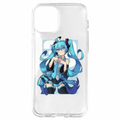 Чехол для iPhone 12 mini Hatsune Miku art - PrintSalon
