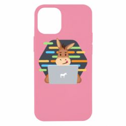 Чехол для iPhone 12 mini Horse hacker - PrintSalon