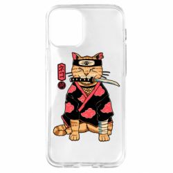 Чехол для iPhone 12 mini Japanese Akatsuki cat - PrintSalon