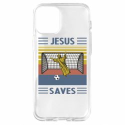Чехол для iPhone 12 mini Jesus will save - PrintSalon