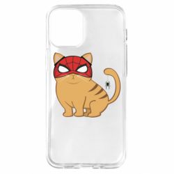 Чехол для iPhone 12 mini Кот паук - PrintSalon