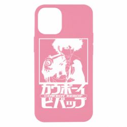 Чехол для iPhone 12 mini Ковбой Бибоп с ружьем - PrintSalon