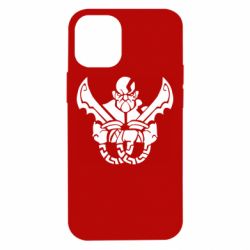 Чехол для iPhone 12 mini Kratos silhouette - PrintSalon