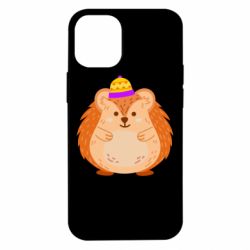 Чехол для iPhone 12 mini Little hedgehog in a hat - PrintSalon