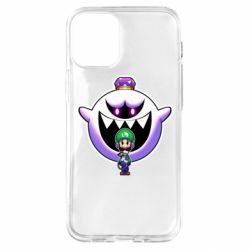 Чохол для iPhone 12 mini Luigi and King Boo - PrintSalon