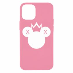 Чехол для iPhone 12 mini Mickey with a crown