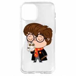 Чехол для iPhone 12 mini Милый Гарри с совой - PrintSalon