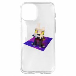 Чехол для iPhone 12 mini Minecraft King - PrintSalon