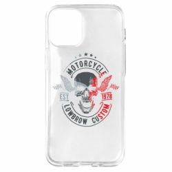 Чехол для iPhone 12 mini Moto skull - PrintSalon