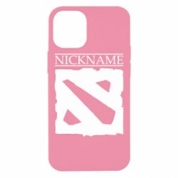 Чехол для iPhone 12 mini Nickname Dota - PrintSalon