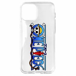 Чехол для iPhone 12 mini One Piece Logo Skull - PrintSalon