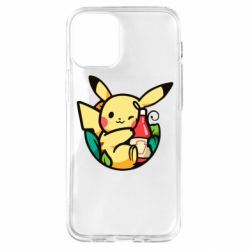 Чехол для iPhone 12 mini Pikachu with ketchup - PrintSalon