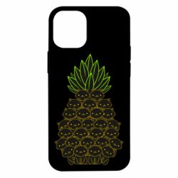 Чехол для iPhone 12 mini Pineapple cat - PrintSalon