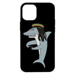 Чехол для iPhone 12 mini Shark Rastaman - PrintSalon