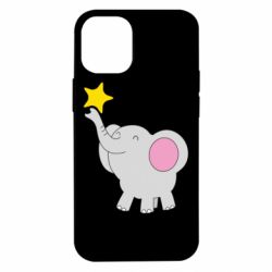 Чехол для iPhone 12 mini Слон со звездочкой - PrintSalon