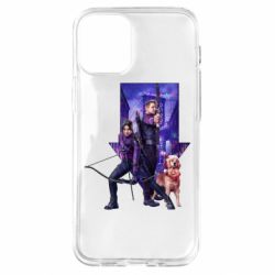 Чехол для iPhone 12 mini Соколиный глаз и Кейт Бишоп - PrintSalon