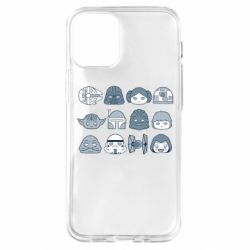 Чехол для iPhone 12 mini Star wars icons - PrintSalon