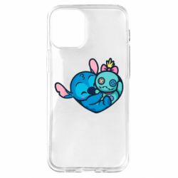 Чехол для iPhone 12 mini Стич с куклой - PrintSalon