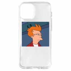 Чехол для iPhone 12 mini Suspicious Fry - PrintSalon