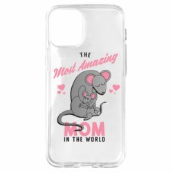 Чехол для iPhone 12 mini The Most amazing mom in the world - PrintSalon
