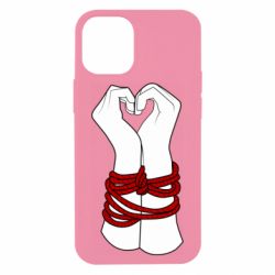 Чехол для iPhone 12 mini Tied Hands - PrintSalon