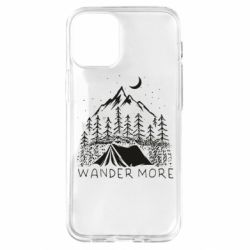 Чехол для iPhone 12 mini Wander more - PrintSalon