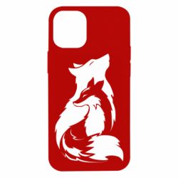 Чехол для iPhone 12 mini Wolf And Fox - PrintSalon