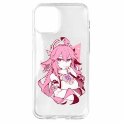 Чехол для iPhone 12 mini Yae Miko portrait