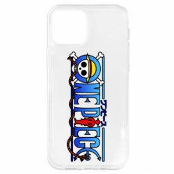 Чехол для iPhone 12 One Piece Logo Skull - PrintSalon